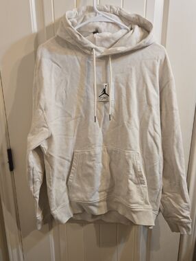 Jordan Gray Pullover Hoodie with Jumpman Patch